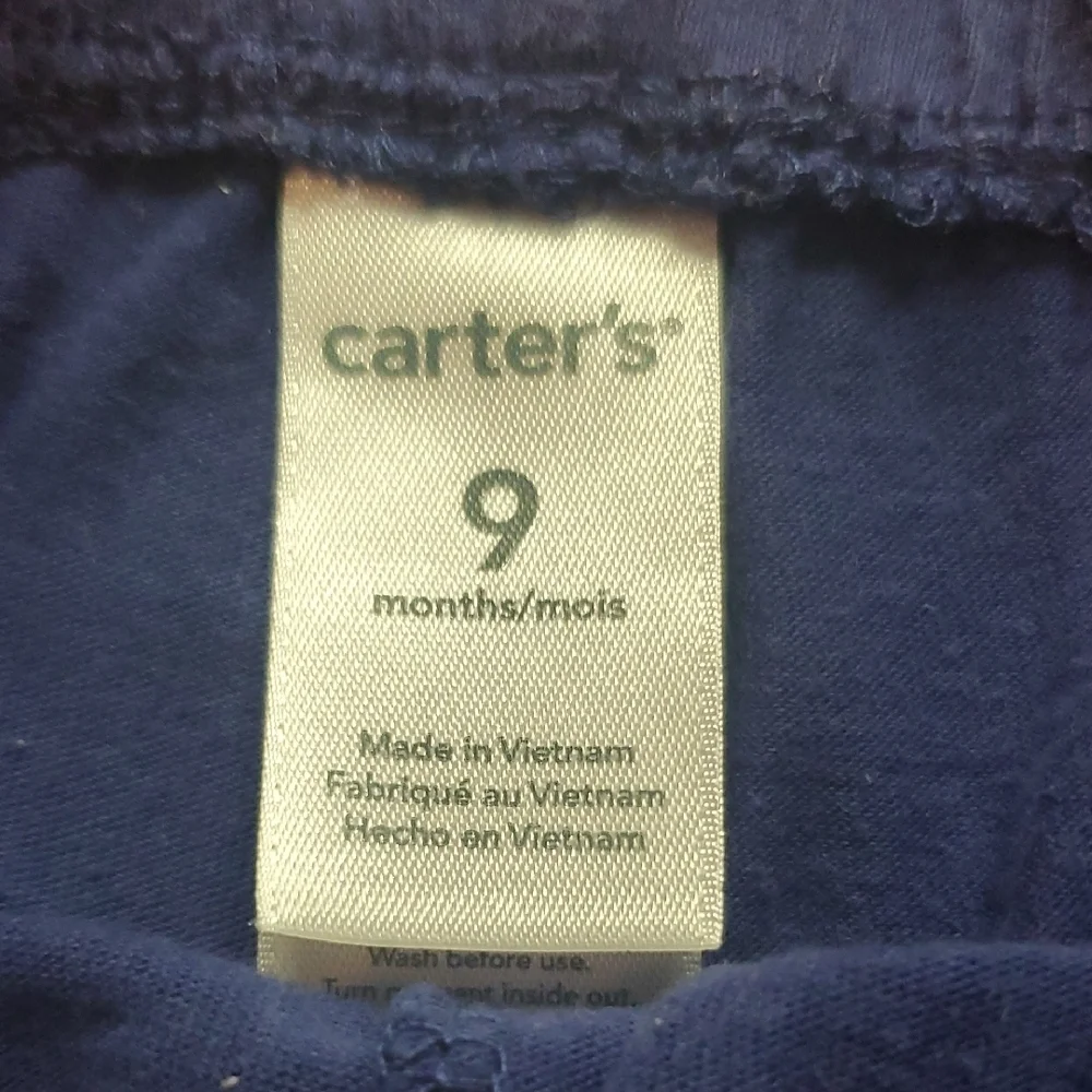 🐻 Carter's Cozy Blue Joggers
